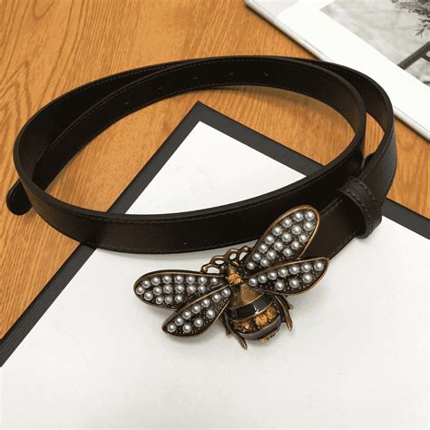 gucci inspired bee belt|gucci bee belt men's.